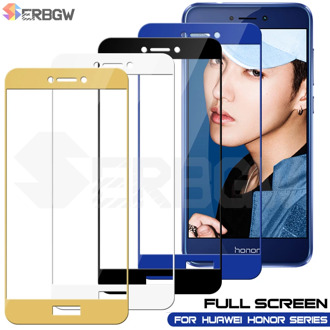 Full cover tempered glass For Huawei Honor View 10 20 V8 V9 V10 V20 protective glass For HONOR 8 9 10 20 Lite Screen Protector