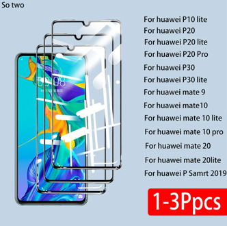Full Cover Tempered Glass For Huawei P30 P20 P10 lite Pro P Smart 2019 Screen Protector Glass For Huawei Mate 10 20 lite pro 9