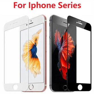 Full Cover Tempered Glass For iPhone 11 Pro XS Max XR X 8 Plus 7 Plus 6 6S Plus 6Plus 9H Screen Protector Shield Guard
