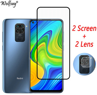 Full Cover Tempered Glass For Redmi Note 9 Screen Protector For Redmi Note 9 9S 7 X3 Camera Glass For Xiaomi Redmi Note 9 Glass