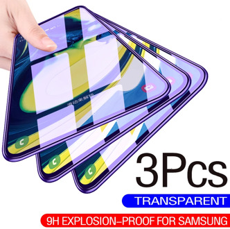 Full Cover Tempered Glass for Samsung Galaxy A21S A21 A31 A51 A71 A10 A20 A30 A50 A70 A6 A8 J4 J6 Plus A7 2018 Screen Protector