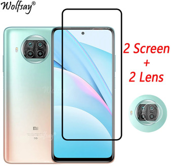 Full Cover Tempered Glass For Xiaomi Mi 10T Lite 5G Screen Protector For Xiaomi Mi 10T 10 Lite Camera Glass Mi 10T Lite 5G Glass