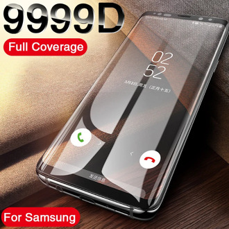 Full Curved Tempered Glass For Samsung Galaxy S8 S9 S10 S20 Plus Note 9 8 10 20 Plus Screen Protector S6 S7 Edge Protective Film