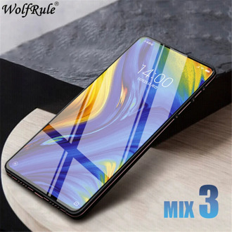 Full Glass For Xiaomi Mi Mix 3 Tempered Glass Xiaomi Mi Mix 3 Screen Protector 9H Full Glue Glass For Xiaomi Mi Mix 3 Mix3 6.39"
