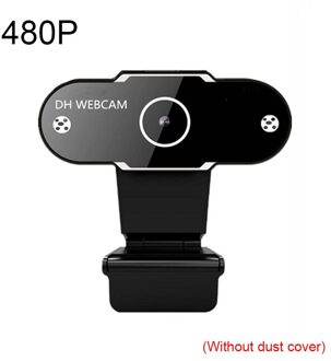Full Hd 1080P 2K Webcam Usb Met Microfoon Mini Computer Camera Flexibele Draaibare Voor Laptops Desktop Webcam Camera online Onderwijs 480P