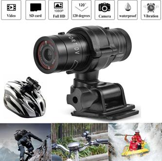 Full Hd 1080P Mini Sport Camera Motorfiets Mountainbike Fiets Camera Helm Actie Dvr Video Cam Motorfiets Camera Recorder