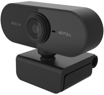 Full Hd 1080P Webcam Computer Pc Web Camera Met Microfoon Draaibare Camera 'S Voor Live-uitzending Video Bellen Conferentie Werk
