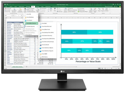 Full HD IPS 24BK55YT-B Monitor Zwart
