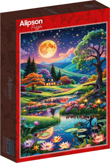 Full Moon at Night Puzzel (500 stukjes)