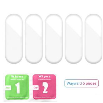 Full Screen Hydrogel Film Voor Xiaomi Mi Band 5 Nfc Smart Polsband Armband Beschermende Film Mi Band5 Band 5 Niet gehard Glas