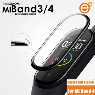 Full Screen Protector for Xiaomi Mi Band 3/4 Transparent Film Laminate TPU Xiaomi Wristband