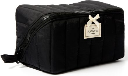 Full Size Drawstring Makeup Bag in Hot Pink Velvet