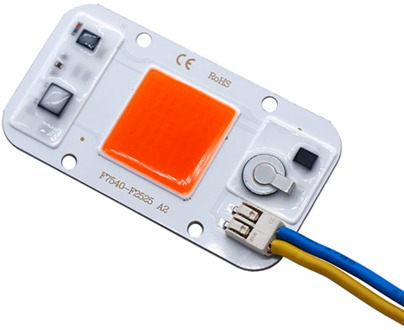 Full Spectrum 20W 30W 50W LED COB Grow Chip No Need Driver Plant Lamp AC220V Lantern for Spotlight Accessory