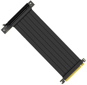 Full Speed 3.0 Pcie X16 Riser Kabel Grafische Kaart Verlengkabel Pci Express Riser Afgeschermde Extender Met Antijam Voor Gpu axyb A15cm