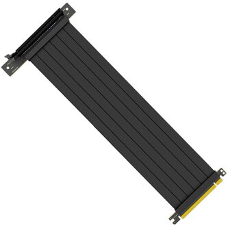 Full Speed 3.0 Pcie X16 Riser Kabel Grafische Kaart Verlengkabel Pci Express Riser Afgeschermde Extender Met Antijam Voor Gpu axyb A30cm