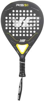 Full Tubular Carbon Padel racket zwart - nosize