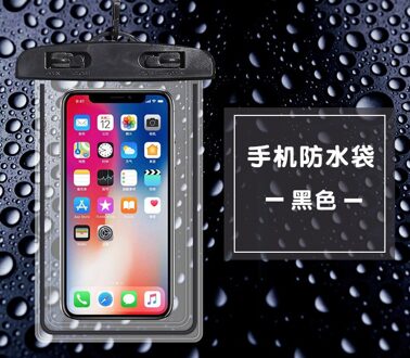 Full View Waterdichte Zwemmen Pouch Case Voor Telefoon Onderwater Sneeuw Regenwoud Transparante Dry Bag Grote Mobiele Telefoon Zak Verzegelde