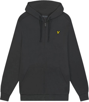 Full-Zip Hoodie Midlayers Lyle & Scott , Gray , Heren - 2Xl,Xl,L,M,S,Xs