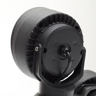 Fumagalli Aardspiesspot Tommy-EL rond 2 x 10 W CCT zwart, gematteerd