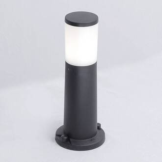 Fumagalli Amelia LED sokkellamp, CCT, zwart, hoogte 40 cm zwart, opaal
