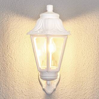Fumagalli LED buitenwandlamp Bisso Anna E27 wit wit, helder