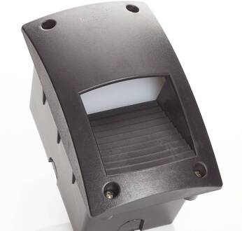 Fumagalli LED inbouwlamp Leti 200-VP zwart 3W CCT zwart, opaal