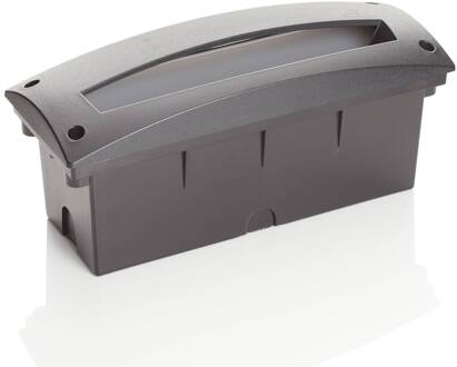 Fumagalli LED inbouwlamp Leti 300-HS zwart 2x3W CCT zwart, opaal