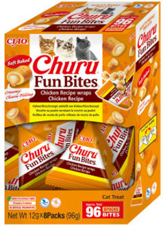 Fun Bites kip kattensnack 16 x 12 g