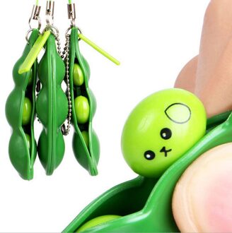 Fun Bonen Knijp Een Stuk Hangers Speelgoed Stressball Squeeze Funny Gadgets Release Stress Decompressie Speelgoed Kerstcadeau