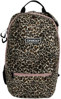 Fun Leopard Backpack bruin - ONE