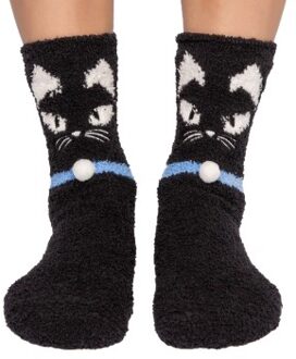 Fun Sock Versch.kleure/Patroon,Zwart,Wit - One Size