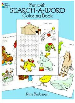 Fun With Search-A-Word Coloring Book - Barbaresi, Nina