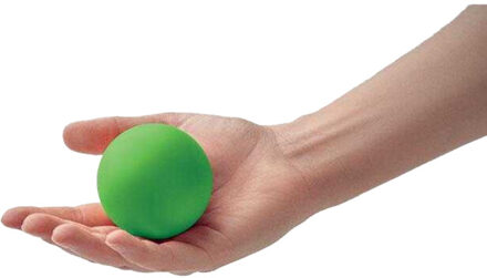Funball rubber stuiterbal Groen - One size