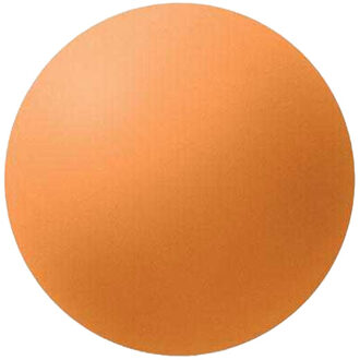 Funball rubber stuiterbal Oranje - One size