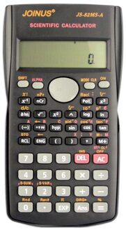 Functie Rekenmachine Handheld multifunctionele 10 + 2 Digitale Display 2-Line LCD Wetenschappelijke Rekenmachine, Geen Batterij