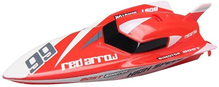 Functie Vaste Snelheid Cruise Remote Contro Boot Afstandsbediening Boot Rc 4CH 2.4G Racing Waterdichte Afstandsbediening Outdoor Speelgoed #6 Rood