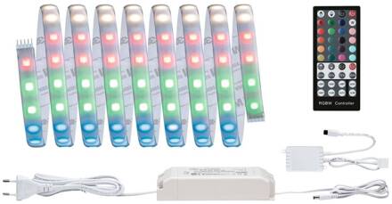 Function MaxLED RGBW basisset 3m 36W 230/24V 60VA zilver kst 70628