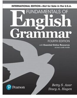 Fundamentals Of English Grammar 4e Student Book With Essential Online Resources, - Azar, Betty S.