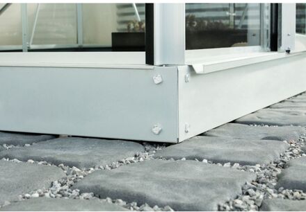 Fundatieframe Maat 3800 Staal Gegalvaniseerd Aluminiumgrijs