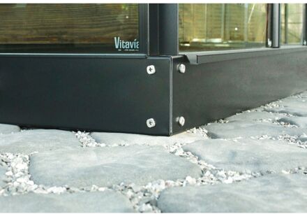 Fundatieframe Voor Broeikas 6200 - 12,5cm - Zwart