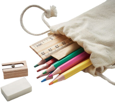 Fundraw trekkoord set - maat One size Beige