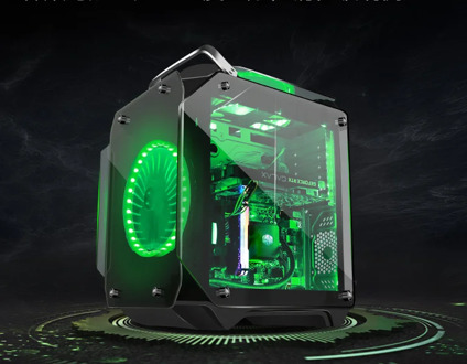 Funhouse Desktop Computer I5 9500F Gtx1650 Design Home Anchor Live Internet Cafe E-Sports GTA5 Desktop Assembly DIY Complete Set