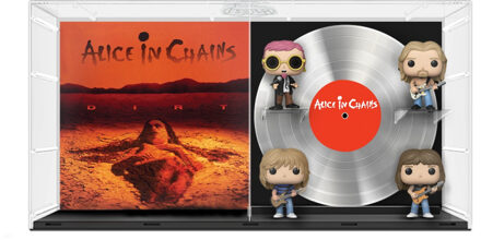 FUNKO Alice in Chains POP! Albums DLX Vinyl Figure 4-Pack Dirt 9 cm