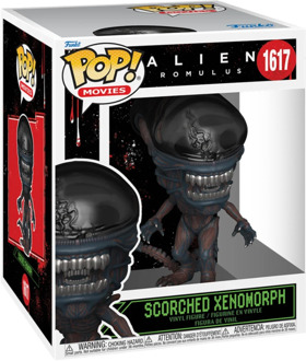 FUNKO Aliens Romulus Super Sized POP! Animation Vinyl Figure Scorched Xenomorph 15 cm