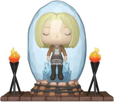 FUNKO Attack on Titan POP! Deluxe Vinyl Figure Annie in Crystal Exclusive 9 cm