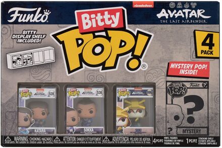FUNKO Avatar The Last Airbender Bitty POP! Vinyl Figure 4-Pack Katara 2,5 cm