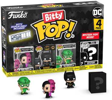 FUNKO Batman 85th Anniversary Bitty POP! Vinyl Figure 4-Pack Two Face 2,5 cm
