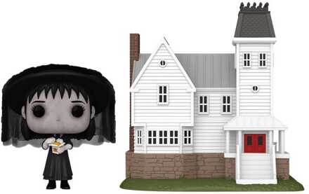 FUNKO Beetlejuice POP! Town Vinyl Figure Lydia Deetz with Maitland House 9 cm