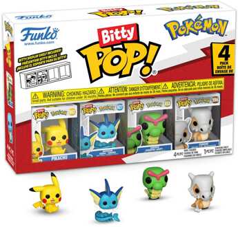 FUNKO Bitty Pop! - Pokemon 4 Pack - Pikachu