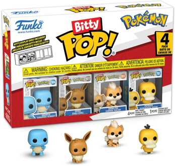 FUNKO Bitty Pop! - Pokemon 4 Pack - Squirtle